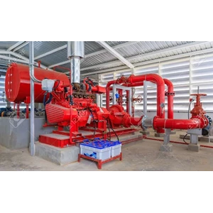 Aplikasi Pompa Diesel Hydrant dalam Sistem Pemadam Kebakaran Industri